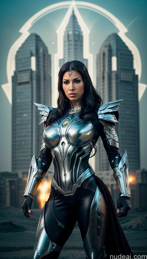 related ai porn images free for Cyborg Several Perfect Boobs Muscular Abs Egyptian Surrealist Superhero Regal Powering Up Has Wings