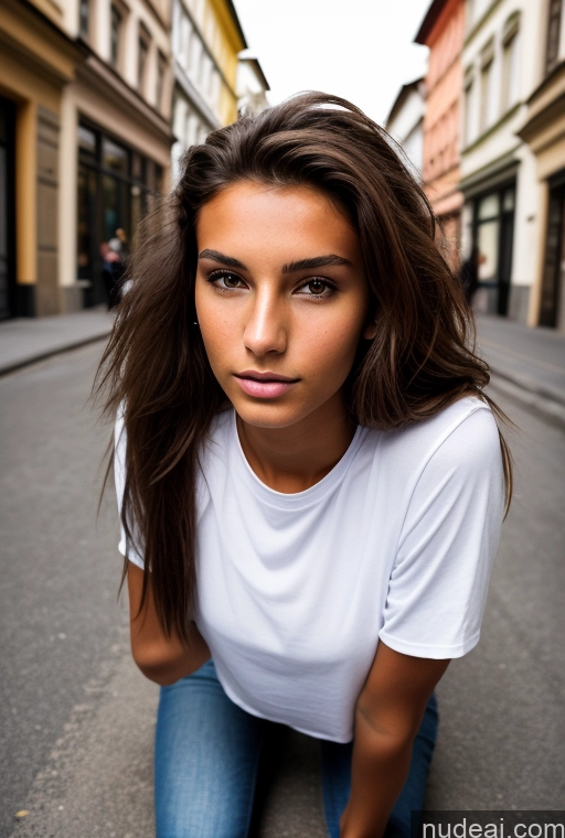 related ai porn images free for Skinny On Back Woman Perfect Body Tanned Skin 18 Brunette Czech Long Hair Alternative Front View Casual