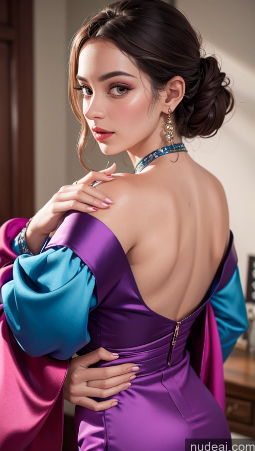 related ai porn images free for Close-up View Satin Blouse