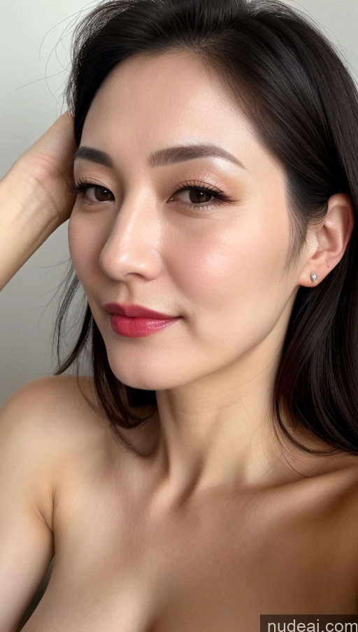 related ai porn images free for Woman One Small Tits Beautiful Lipstick 40s Black Hair Korean Close-up View Fairer Skin
