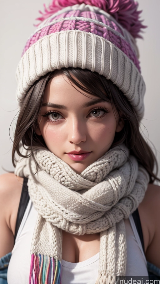 related ai porn images free for Close-up View Tank Top Hat Scarf