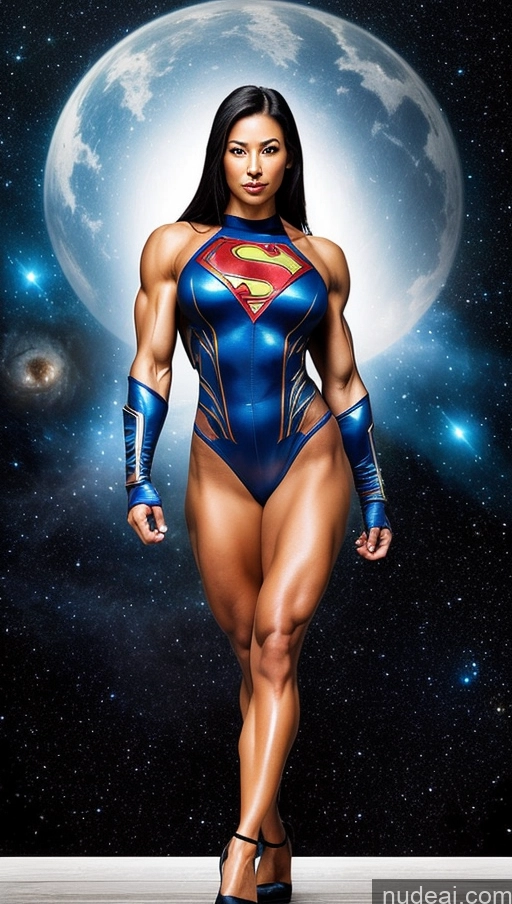 related ai porn images free for Bodybuilder Muscular Abs Several Perfect Boobs Chinese Stargazing Space Superhero Powering Up