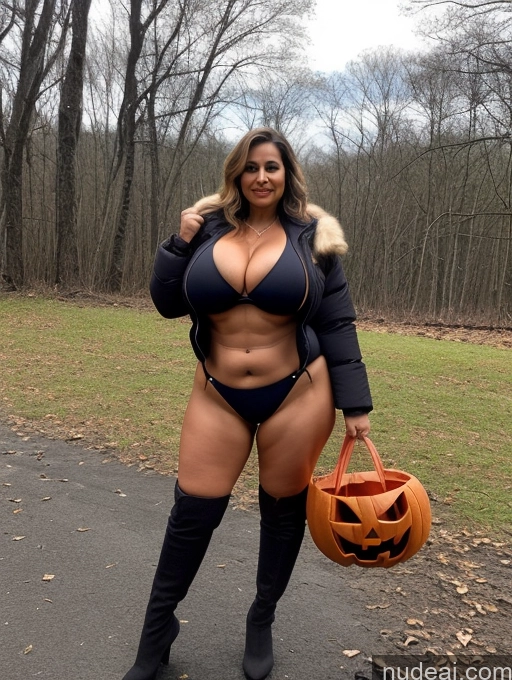 related ai porn images free for Milf One Busty Huge Boobs Thick Tanned Skin Front View Microkini Thong 60s Halloween Brazilian Lumberjack Parka Vampire