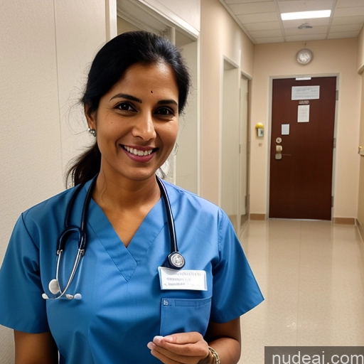 related ai porn images free for Woman One Perfect Boobs Beautiful Perfect Body Happy Indian Hospital Front View Doctor 40s