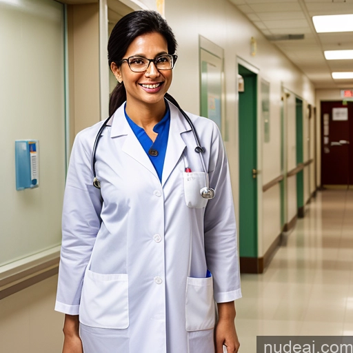related ai porn images free for One Perfect Boobs Beautiful Perfect Body Happy Indian Hospital Front View Doctor 40s Glasses Woman