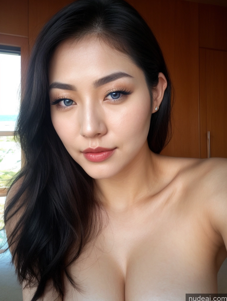 related ai porn images free for Woman Small Tits Beautiful Lipstick Thick Fairer Skin 40s Black Hair Korean Close-up View Pubic Hair Deep Blue Eyes