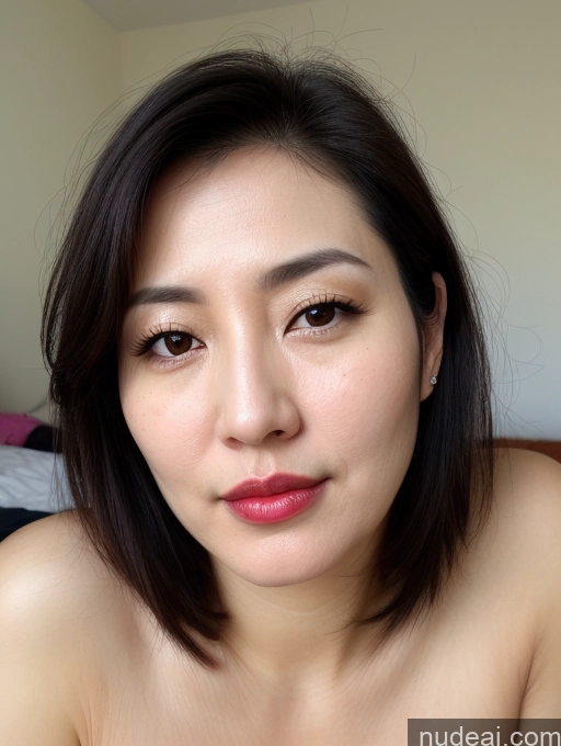 related ai porn images free for Woman Small Tits Beautiful Lipstick Thick Fairer Skin 40s Black Hair Korean Close-up View Pubic Hair