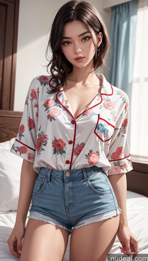 related ai porn images free for Close-up View Short Shorts Pajamas