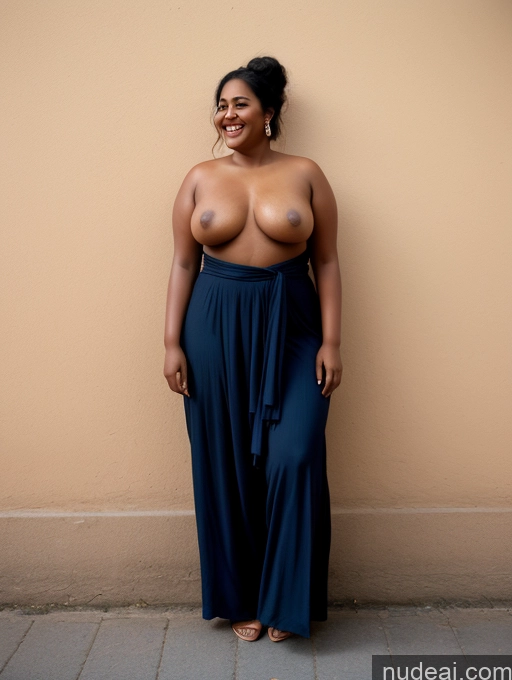 related ai porn images free for One Dark Skin 20s Happy Black Hair Hair Bun Indian Film Photo Street Front View Salwar Topless Woman Fat Chubby