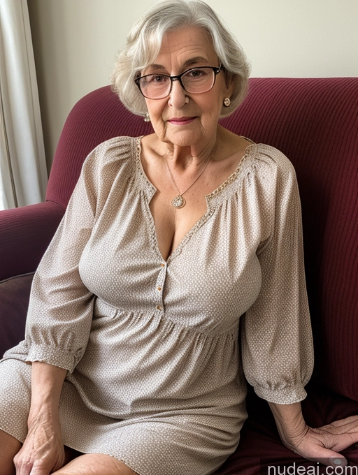 related ai porn images free for 80s Glasses Czech Casual Detailed Busty Couch Chemise Blouse Dress Close-up View