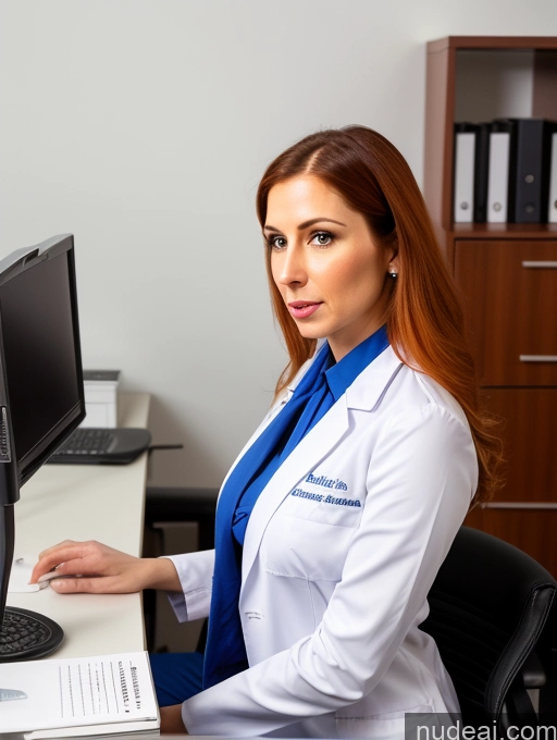 related ai porn images free for Woman One Perfect Boobs Beautiful Fairer Skin Perfect Body Short 40s Serious Ginger Long Hair Latina Front View Blowjob Doctor Stockings Diamond Jewelry Office