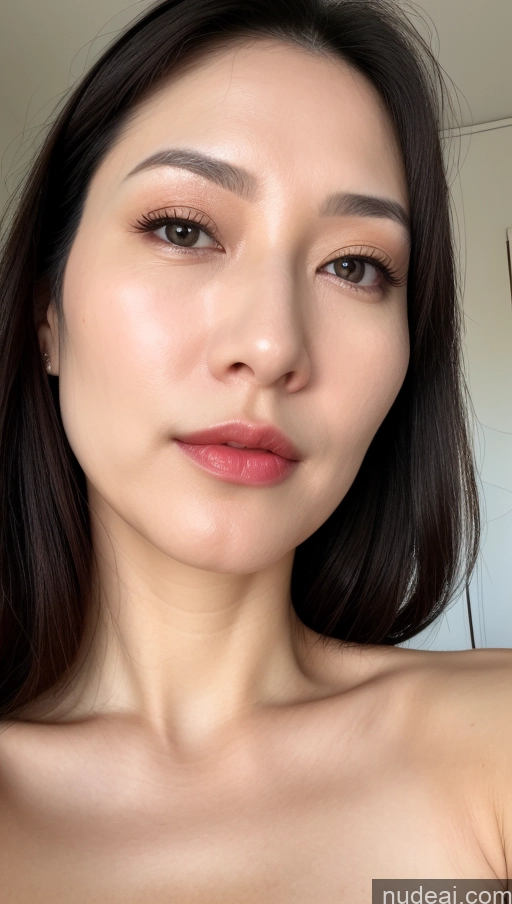 related ai porn images free for Woman One Small Tits Beautiful Lipstick Fairer Skin 40s Black Hair Korean Close-up View Slicked