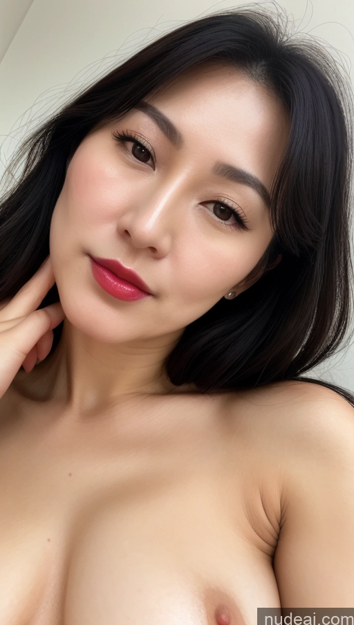related ai porn images free for Woman One Small Tits Beautiful Lipstick Fairer Skin 40s Black Hair Korean Close-up View Slicked