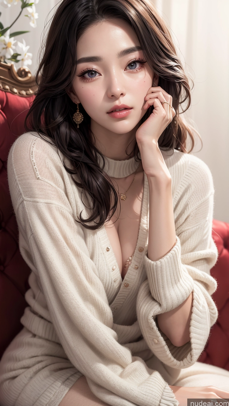 related ai porn images free for Close-up View Sweater Dress Skinny Korean