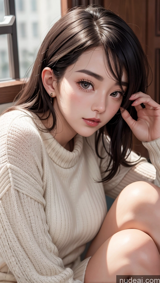 related ai porn images free for Close-up View Sweater Korean Sundress