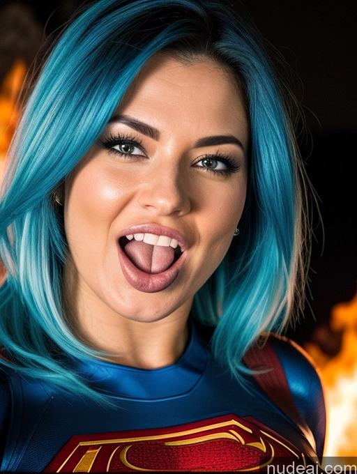 related ai porn images free for Athlete Perfect Boobs Small Tits Perfect Body 30s Sexy Face Ahegao Laughing Blue Hair Hell Close-up View Superhero