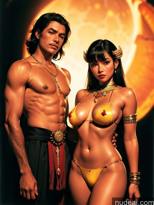related ai porn images free for Tanned Skin Bangs Mongolian Native American Traditional GZCfinal Topless Woman Breasts Fantasy Style Jeff Easley Discworld Bangs Vintage Dream Mecha Girl Slicked Hell Jewelry Woman + Man Two