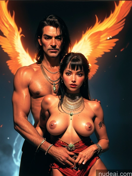 related ai porn images free for Tanned Skin Bangs Mongolian Native American Traditional GZCfinal Topless Woman Breasts Fantasy Style Jeff Easley Discworld Bangs Vintage Dream Mecha Girl Slicked Hell Jewelry Woman + Man Two