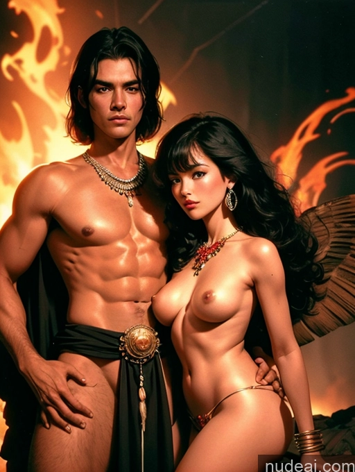 related ai porn images free for Tanned Skin Bangs Mongolian Native American Traditional GZCfinal Topless Woman Breasts Fantasy Style Jeff Easley Discworld Bangs Vintage Dream Mecha Girl Slicked Hell Jewelry Woman + Man Two