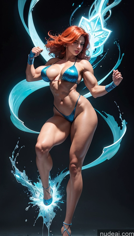 related ai porn images free for Bodybuilder Muscular Abs Several Busty Ginger Persian Dynamic View Superhero Powering Up Perfect Boobs Surrealist