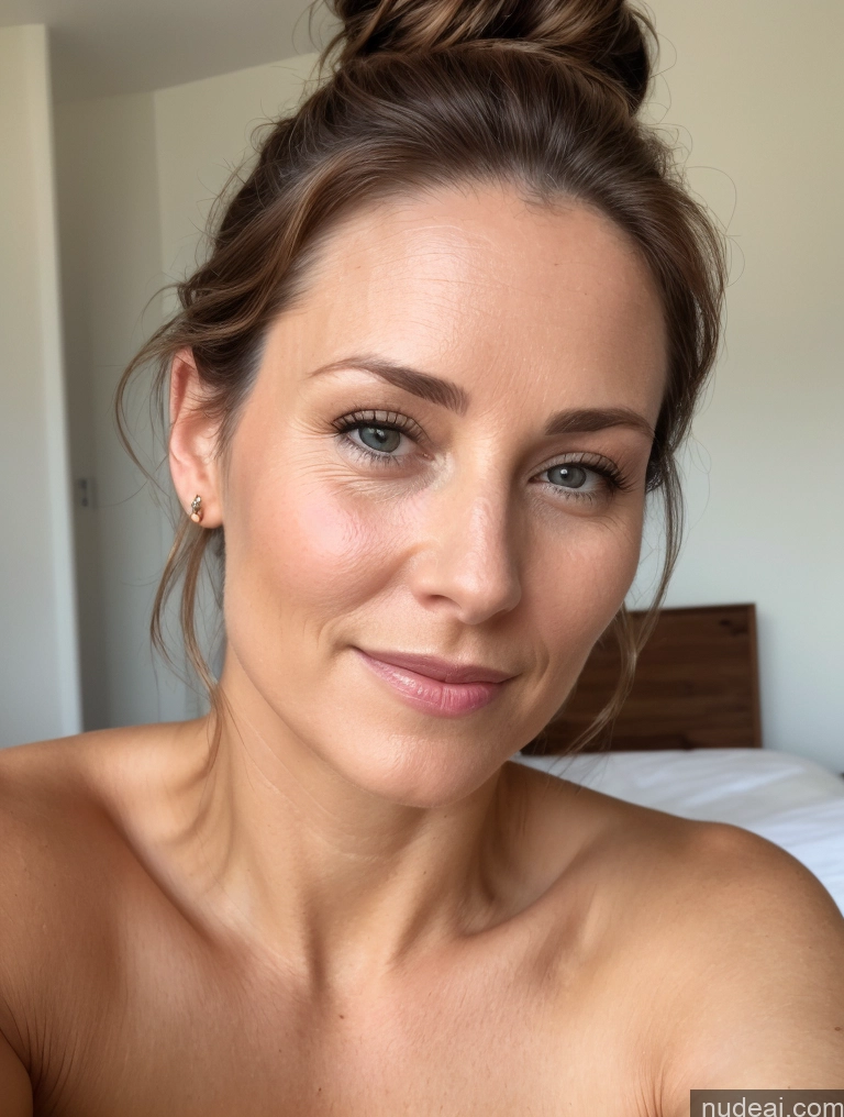 related ai porn images free for Woman One Beautiful Nude Detailed Close-up View British 40s Hair Bun