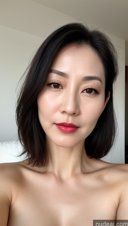 related ai porn images free for Woman One Small Tits Beautiful Lipstick Fairer Skin 40s Black Hair Korean Close-up View Slicked