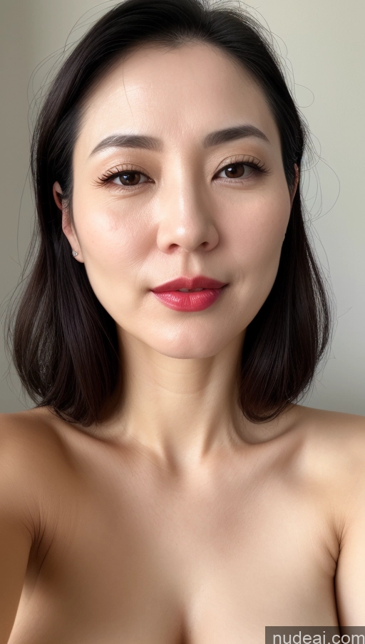 related ai porn images free for Woman One Small Tits Beautiful Lipstick Fairer Skin 40s Black Hair Korean Close-up View Slicked