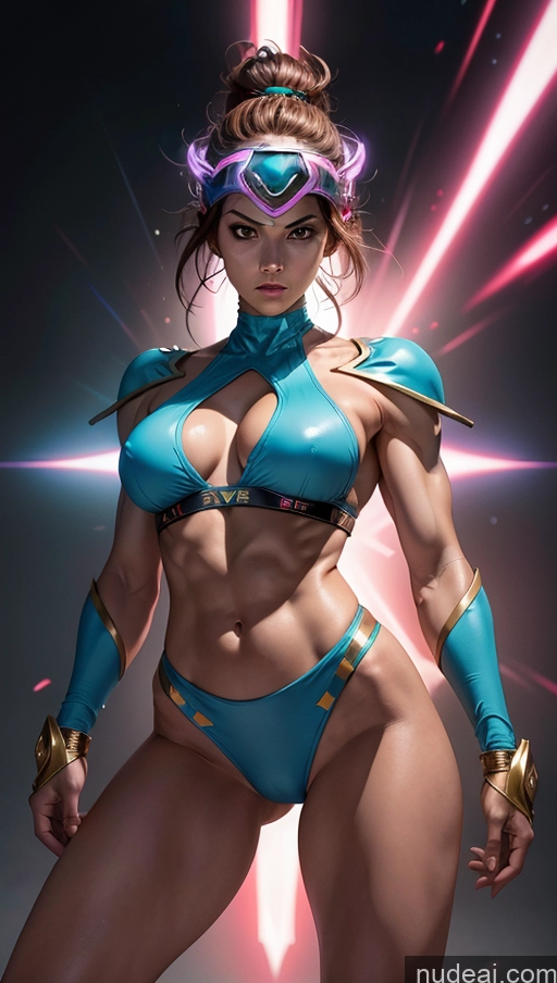 related ai porn images free for Futuristic Power Rangers Several Perfect Boobs Muscular Abs Powering Up