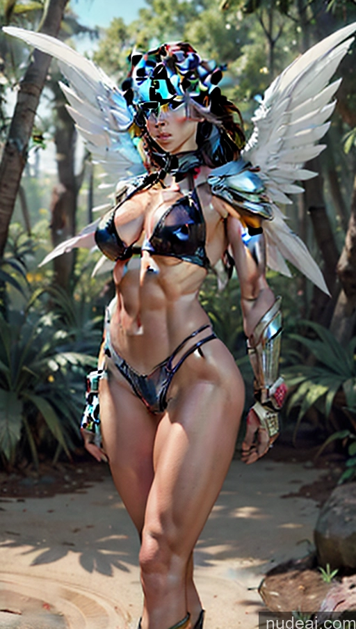 related ai porn images free for Futuristic Power Rangers Several Perfect Boobs Muscular Abs Has Wings