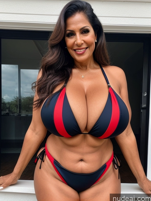 related ai porn images free for Milf One Busty Huge Boobs Thick Tanned Skin Front View Microkini Thong 70s Brazilian Vampire Lumberjack
