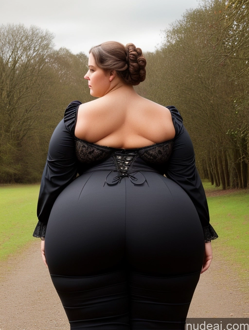 related ai porn images free for Woman Busty Huge Boobs Big Ass Thick Chubby Fat Back View Bending Over Victorian
