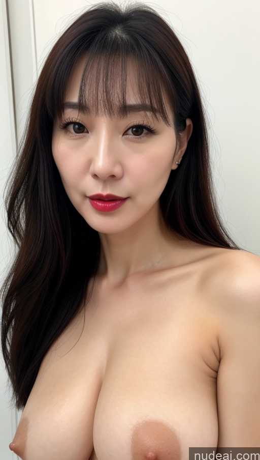 related ai porn images free for One Perfect Boobs Beautiful Lipstick Fairer Skin Black Hair Korean Close-up View 40s Woman