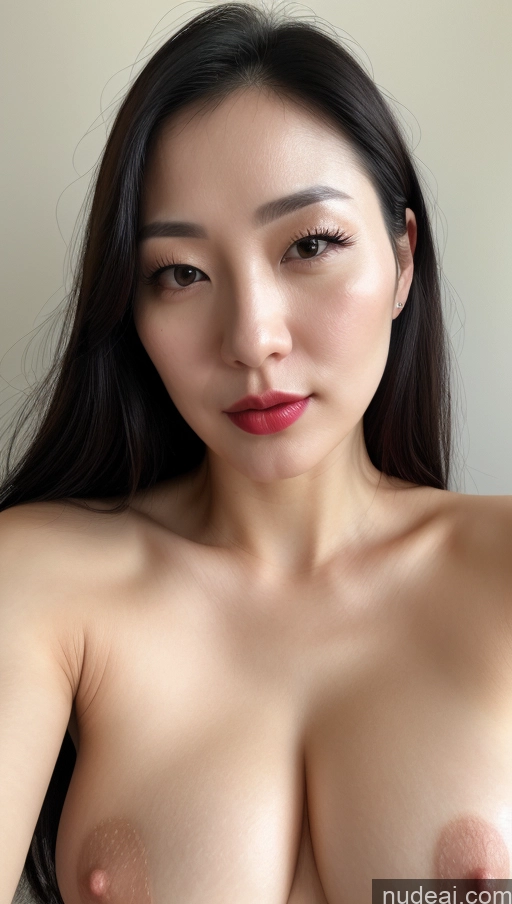 related ai porn images free for One Perfect Boobs Beautiful Lipstick Fairer Skin Black Hair Korean Close-up View Woman 30s Slicked