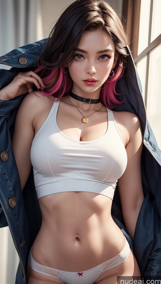 related ai porn images free for Close-up View Russian Crop Top Panties Stylish
