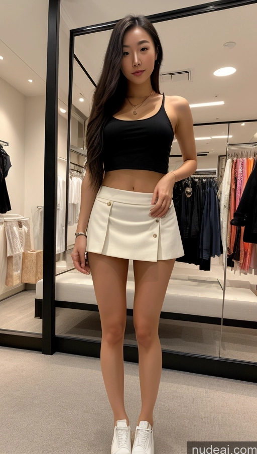 related ai porn images free for Woman One Beautiful Small Ass Small Tits 18 Black Hair Long Hair Chinese Mall T-pose 90s Nude Mini Skirt