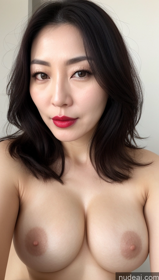 related ai porn images free for One Perfect Boobs Beautiful Lipstick Fairer Skin 40s Black Hair Korean Close-up View Woman