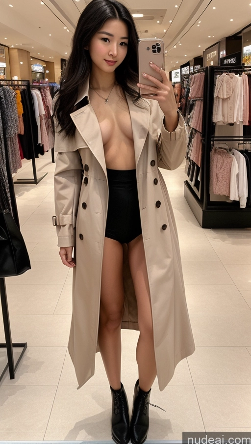 related ai porn images free for Woman One Beautiful Small Ass Small Tits 18 Black Hair Long Hair Chinese Mall 90s Nude Trench Coat