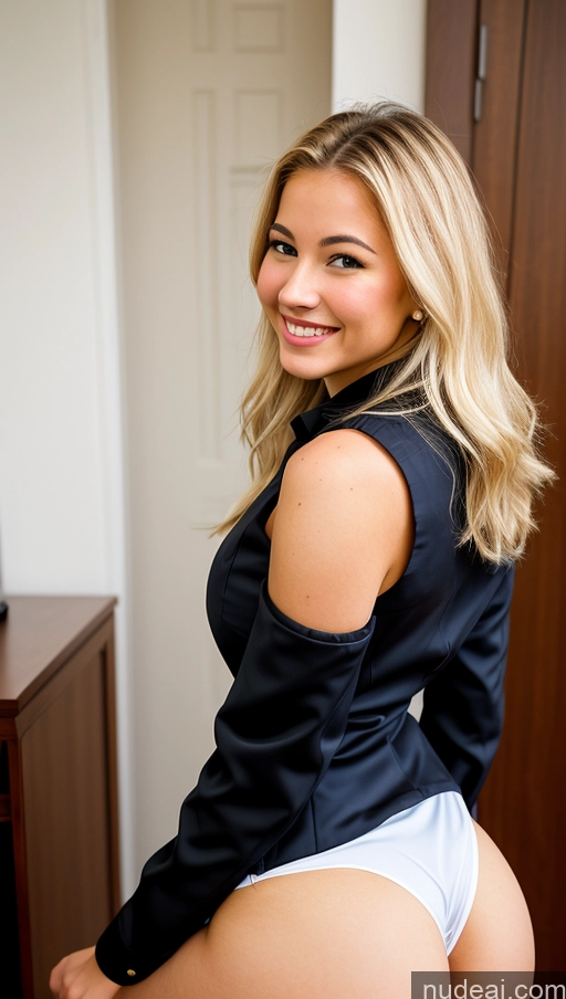 related ai porn images free for Sorority One Busty Happy 18 Blonde White Secretary Bending Over Short Big Ass