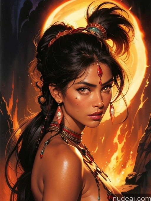 related ai porn images free for Tanned Skin Bangs Asian Native American Native American Traditional GZCfinal Topless Woman Breasts Art By Boris Vallejo Boris Vallejo Art Style Fantasy Style Jeff Easley Discworld Bangs Ponytail Straight Regal Painting Watercolor Egyptian Hell Tribal