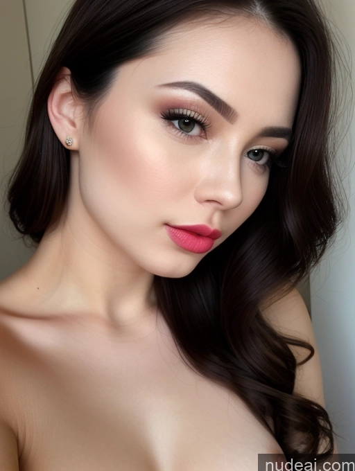 related ai porn images free for Woman One Beautiful Lipstick 20s Pouting Lips Nude Close-up View Detailed Fairer Skin Thai