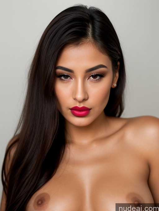 related ai porn images free for Woman One Beautiful Lipstick 20s Pouting Lips Nude Close-up View Detailed Native American