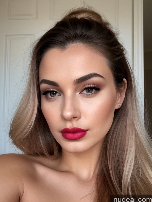 related ai porn images free for Woman One Beautiful Lipstick 20s Pouting Lips Nude Close-up View Detailed Swedish