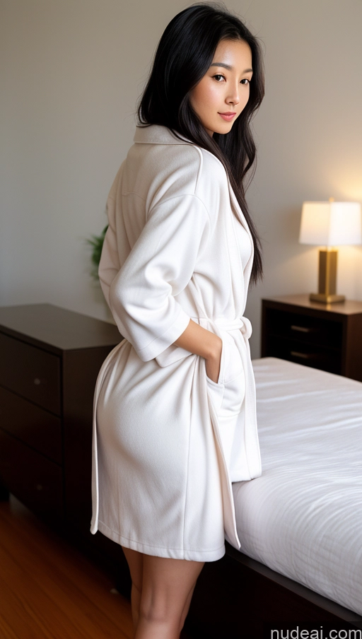 related ai porn images free for Woman One Beautiful Small Ass Small Tits 18 Black Hair Long Hair Chinese 90s Nude Bathrobe Bedroom