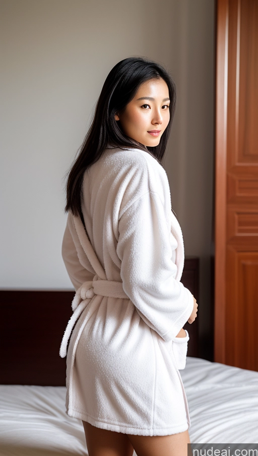related ai porn images free for Woman One Beautiful Small Ass Small Tits 18 Black Hair Long Hair Chinese 90s Nude Bathrobe Bedroom