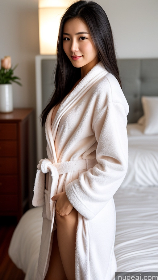 related ai porn images free for Woman One Beautiful Small Ass Small Tits 18 Black Hair Long Hair Chinese 90s Nude Bathrobe Bedroom