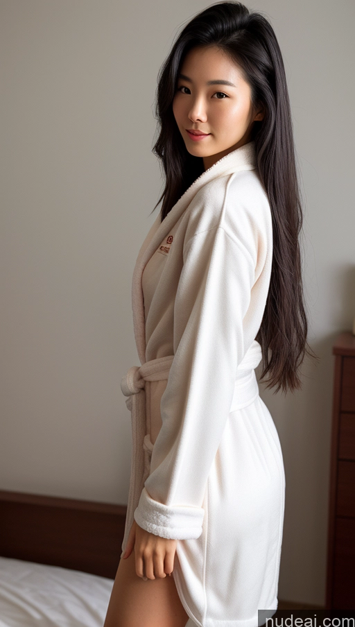 related ai porn images free for Woman One Beautiful Small Ass Small Tits 18 Black Hair Long Hair Chinese 90s Nude Bathrobe Bedroom
