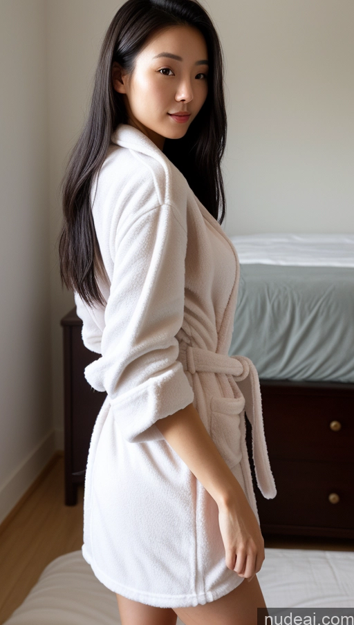 related ai porn images free for Woman One Beautiful Small Ass Small Tits 18 Black Hair Long Hair Chinese 90s Nude Bathrobe Bedroom