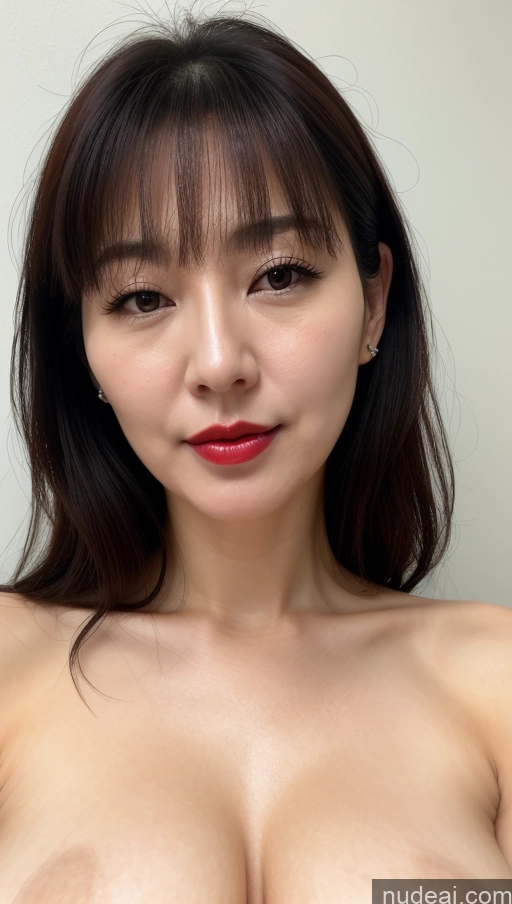 related ai porn images free for Woman One Perfect Boobs Beautiful Lipstick Fairer Skin 40s Black Hair Close-up View Korean