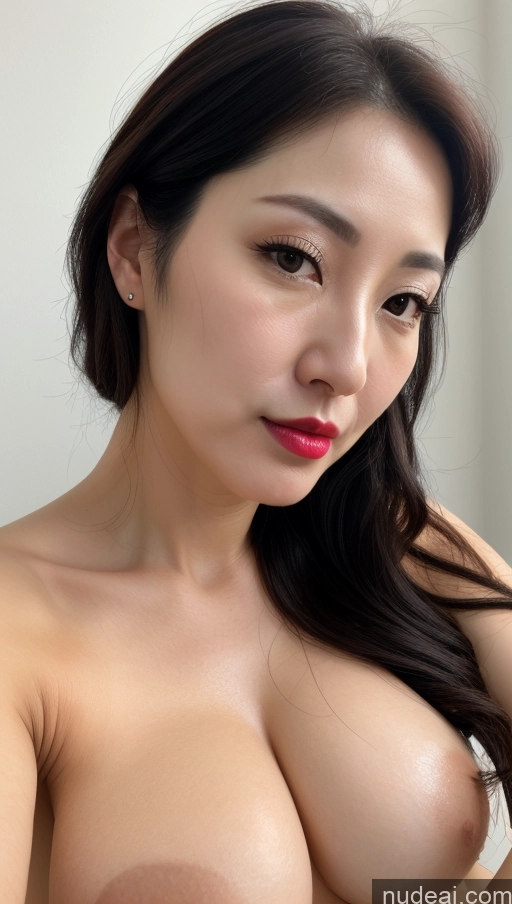 related ai porn images free for Woman One Perfect Boobs Beautiful Lipstick Fairer Skin 40s Black Hair Close-up View Korean
