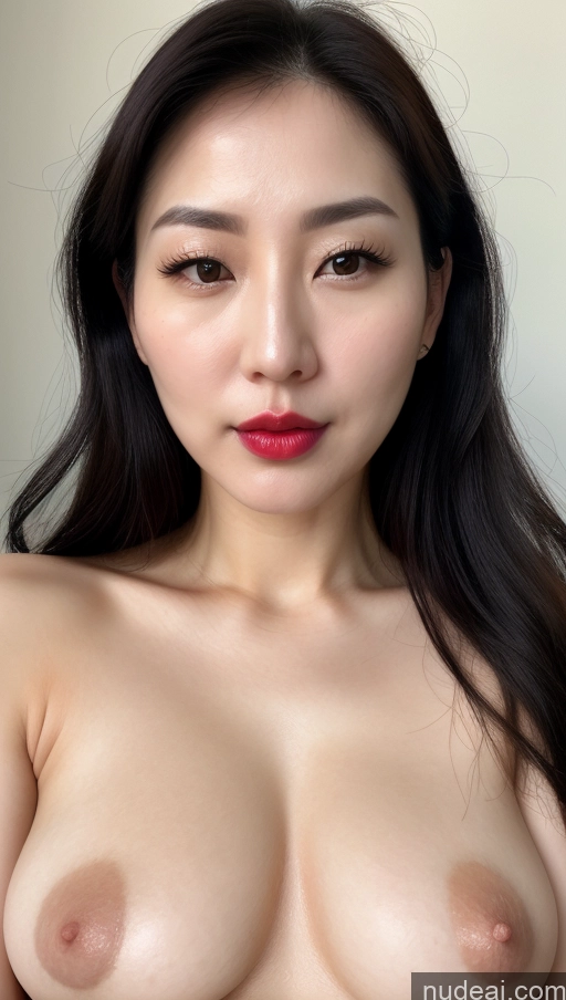 related ai porn images free for Woman One Perfect Boobs Beautiful Lipstick Fairer Skin 30s Black Hair Slicked Korean Close-up View